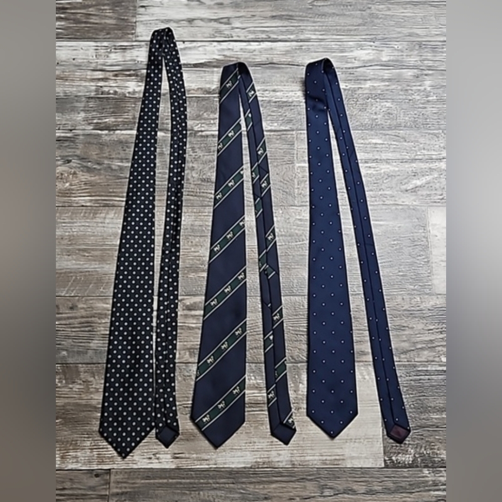Men's Ties Blues Reds 6 Ties Casual Work Business Multi Colors Multi Brands - Picture 4 of 16